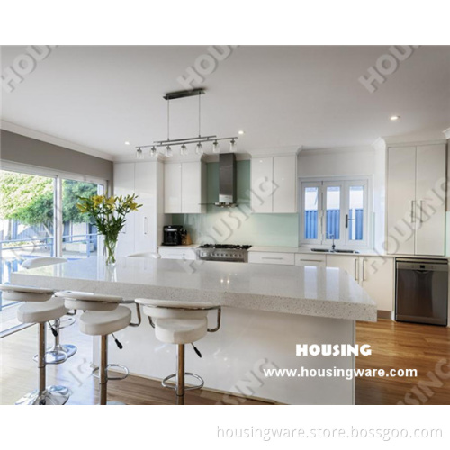 High Review Lacquer Kitchen Cabinet Beautiful Design for Modern Apartment